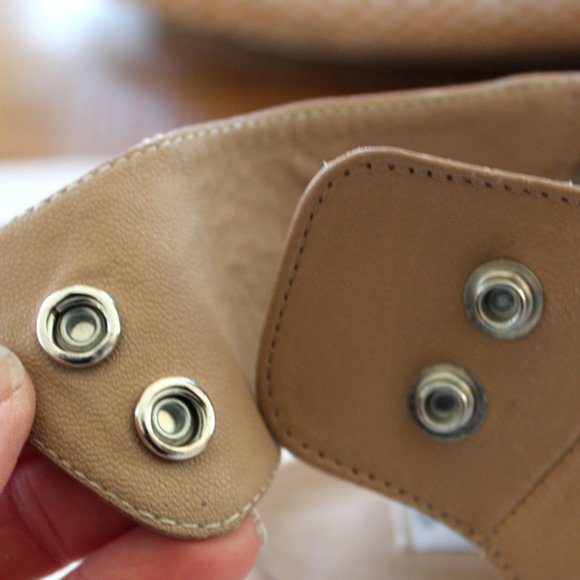 Steve Madden Leather Summer Sling Sandal 9.5 - Picture 5 of 8